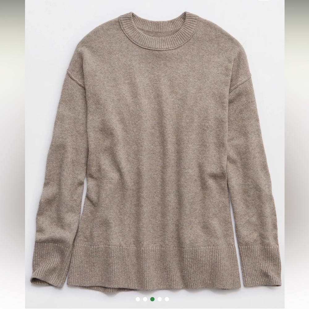 NWT Aerie Softest Luxe Crew Sweater - Picture 3 of 7